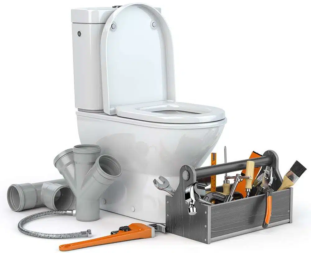 Plumbing repair service.